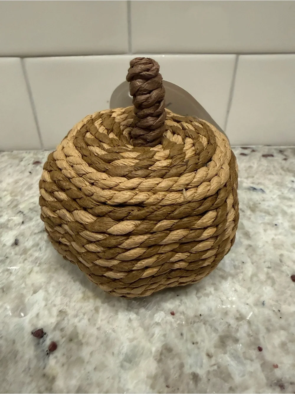 Threshold Fall Decor: Medium & Small Woven Pumpkin Decor Set - Both NWT